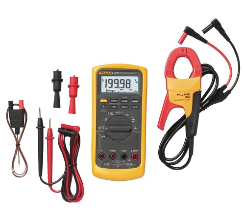 Комплект Fluke 87V IMSK - мультиметр Fluke 87V с токовыми клещами Fluke i400 AC