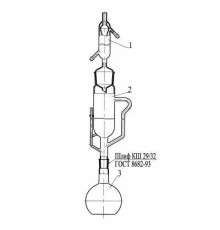 Прибор Сокслета-07 КШ 64/45 экстрактор 1 л колба 2 л