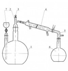 Аппарат для перегонки веществ АПВ-10 / дистиллятор 10 л