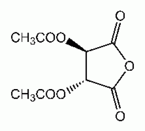 (+)-диацетил-L-винная ангидрид, 97%, Acros Organics, 100г