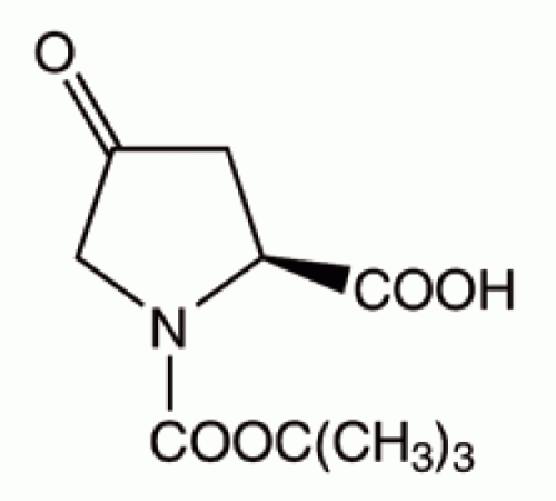 (2S)-1-трет-бутил гидро 4-оксопирролидин-1,2-дикарбоксилат, 97%, Maybridge, 5г